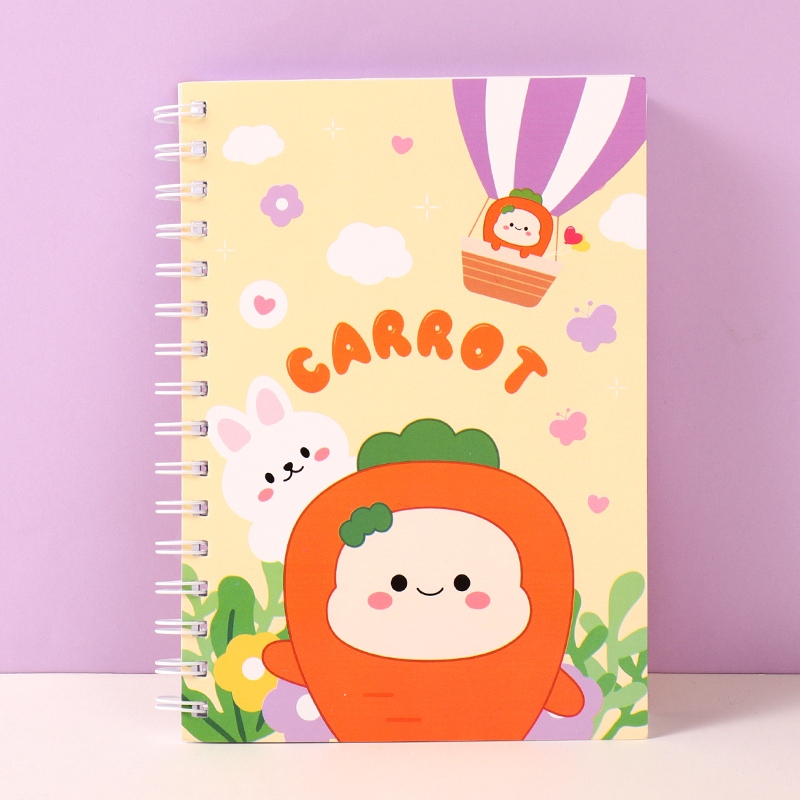 

Ximivogue Buku Tulis motif Carrot Wortel