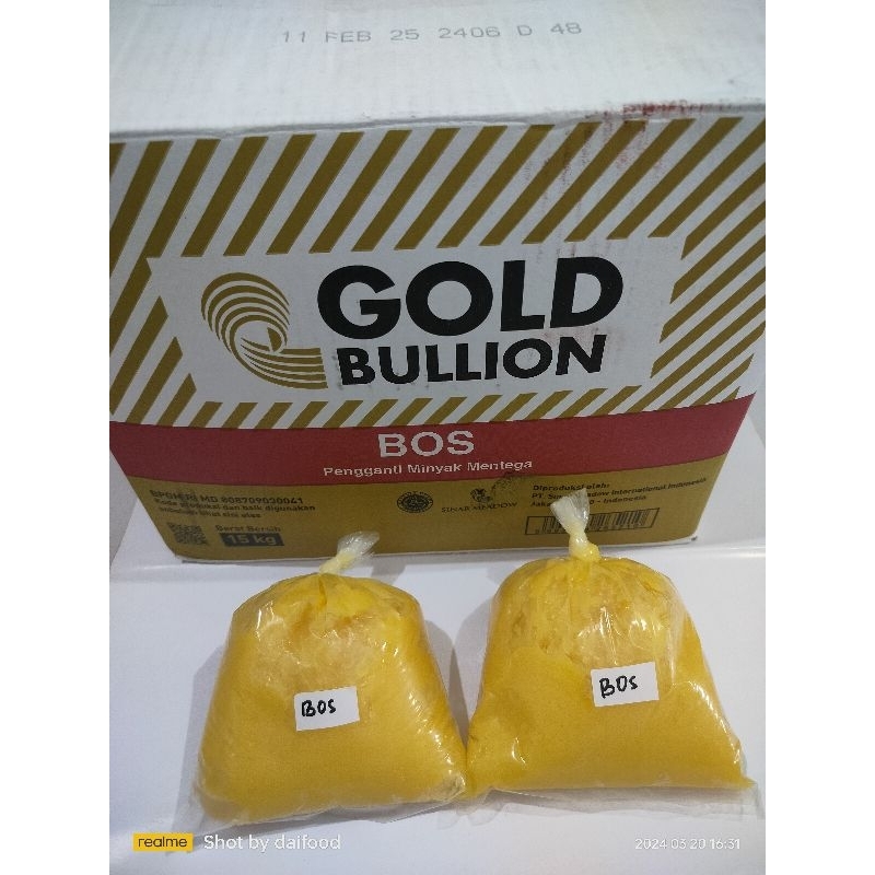 

(Repack) BOS Gold Bullion - 500gr