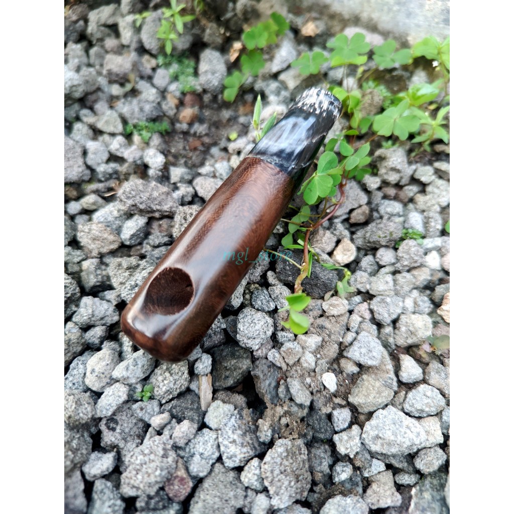 Cangklong Pipa kayu Galih sonokeling asli mix Tanduk original