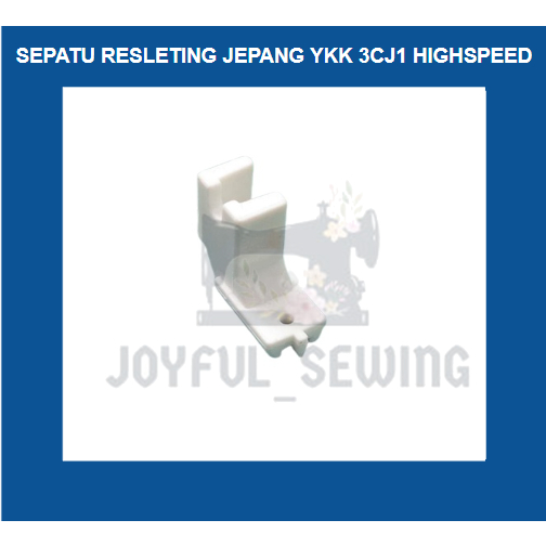 Sepatu Resleting Jepang YKK 3CJ1 Putih Grade AAA Sepatu Mesin Jahit Industri Jarum 1 High Speed Joyf