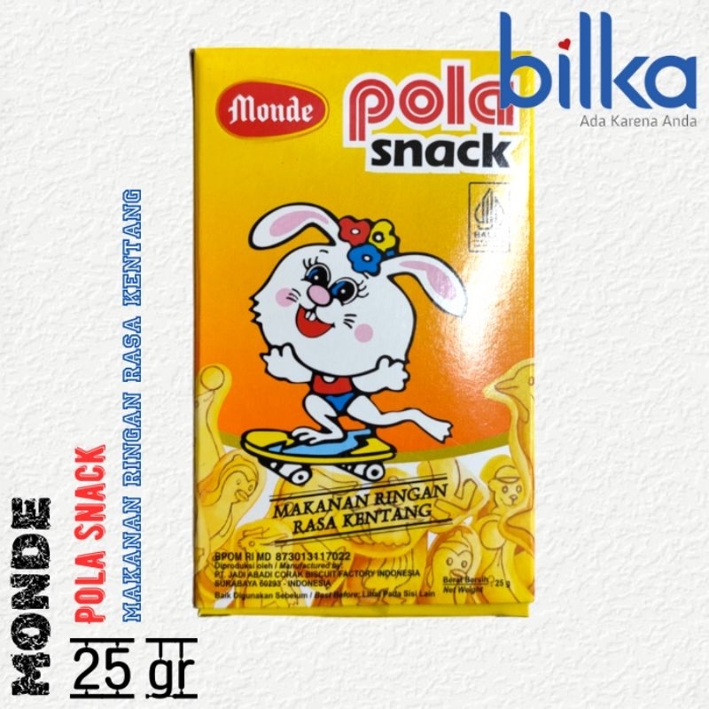 

MONDE Pola Snack Mini Box 25gr