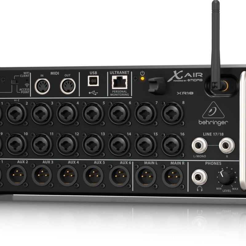 Behringer XR18 mixer digital