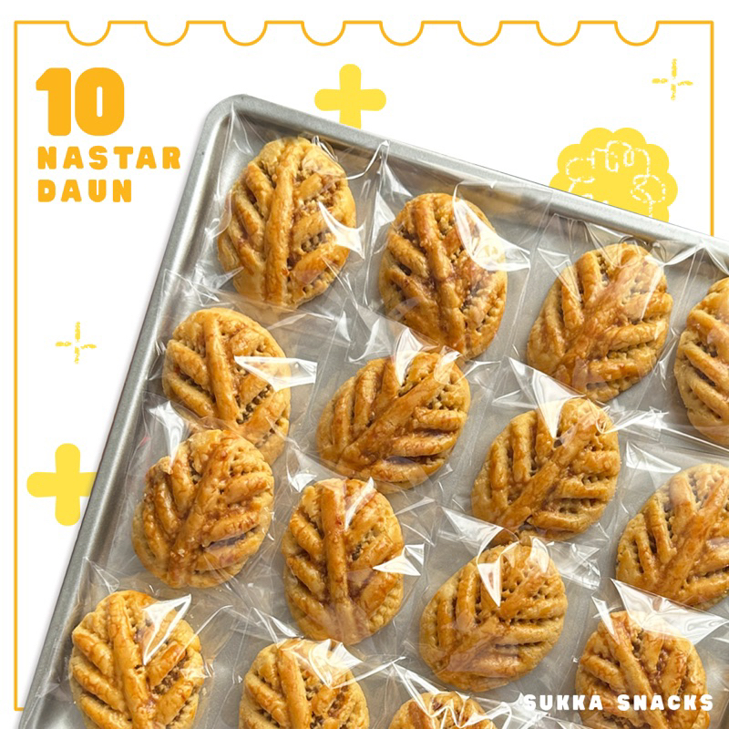 

10 Nastar Daun Premium Homemade Kue Kering hampers Lebaran