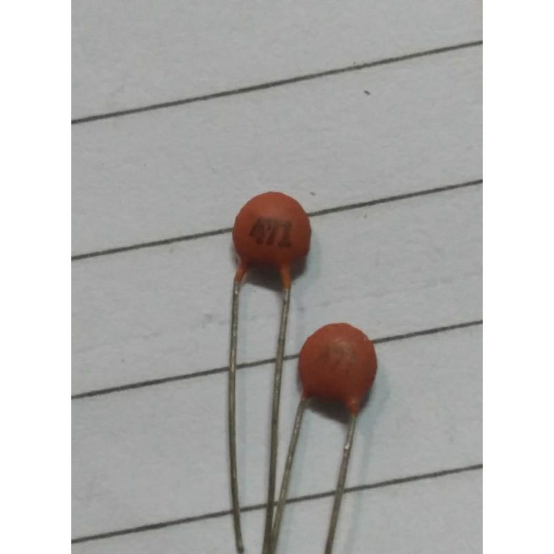Capasitor Ceramic 471 470Pf