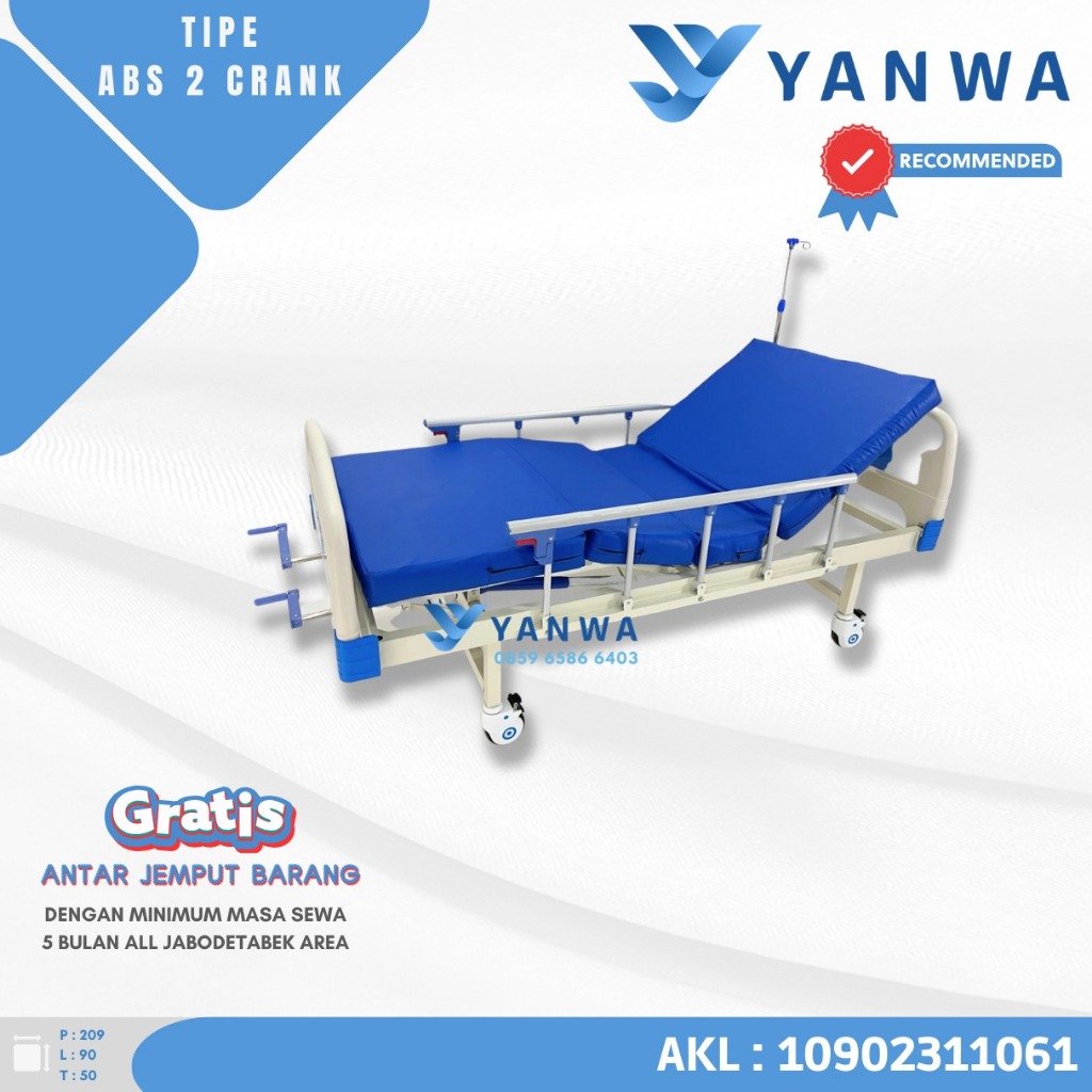 BED PASIEN 2 CRANK/ENGKOL