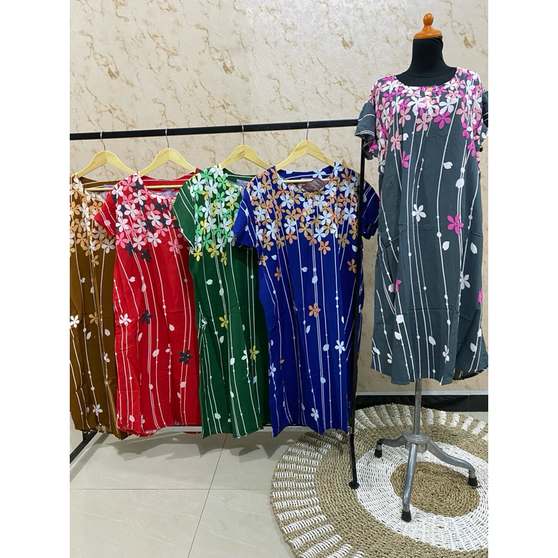 Daster Payung Sutera Ungu