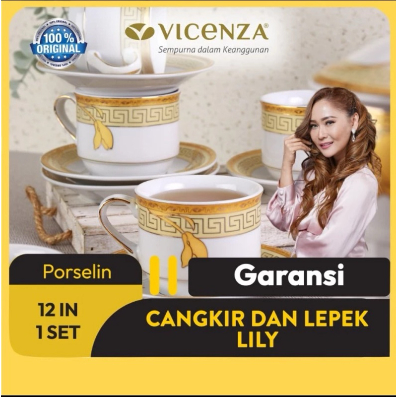 Vicenza Cangkir teh kopi | Cangkir set Vicenza