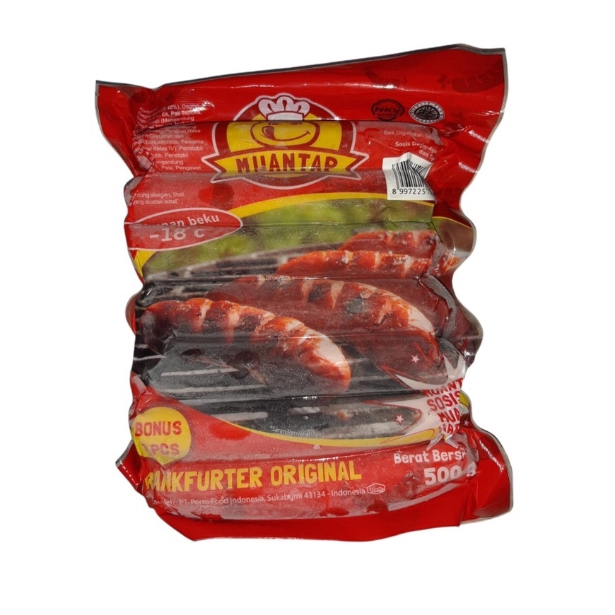 

Sosis Sapi Muantap 500gr Sausage Beef