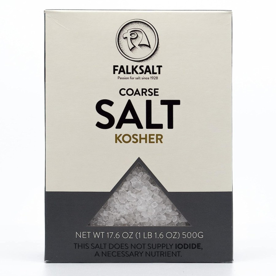 

Falksalt Coarse Rock Salt Kosher Garam Kasar Grinder Gilingan Steak