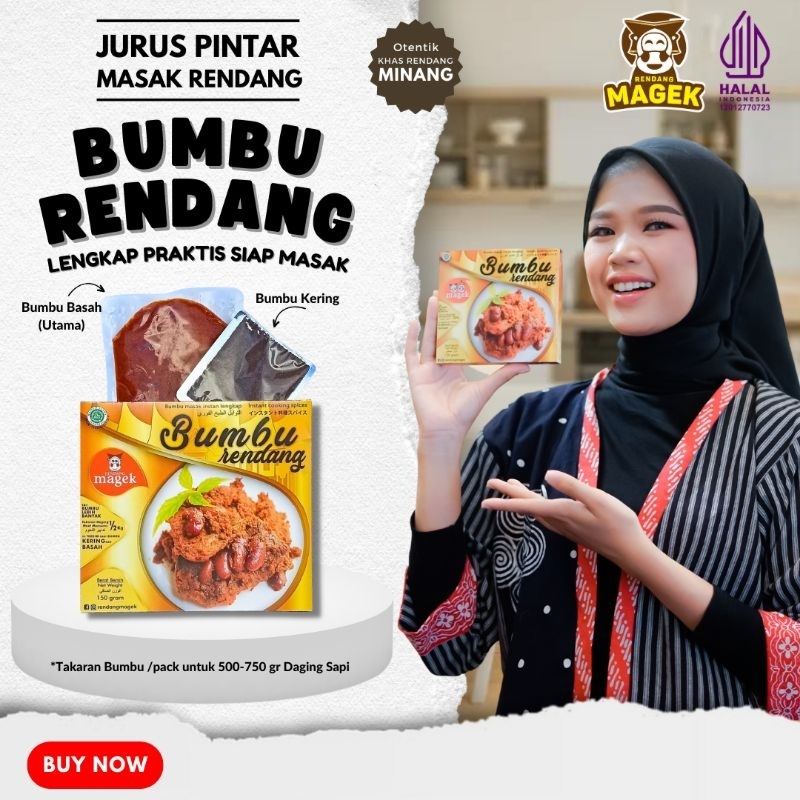 

BUMBU RENDANG INSTAN COOKING - MAGEK