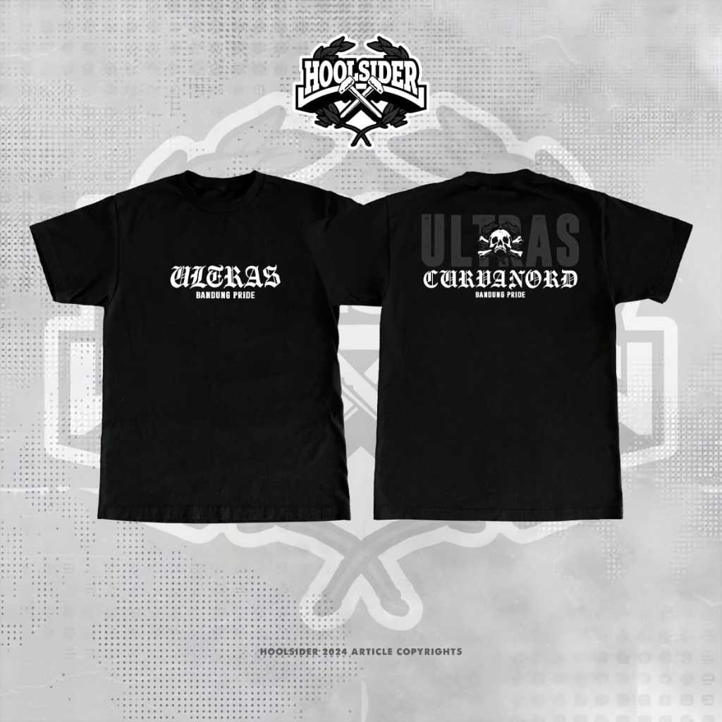 BAJU KAOS DEWASA T - SHIRT ULTRAS BANDUNG PRIDE LENGAN PENDEK KATUN PREMIUM S - XXL