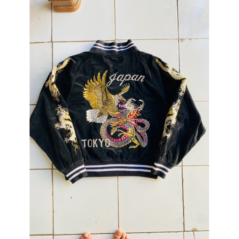 JAKET LONDON FB KOLEKSIAN SUKAJAN VELVET VERSI TOKYO