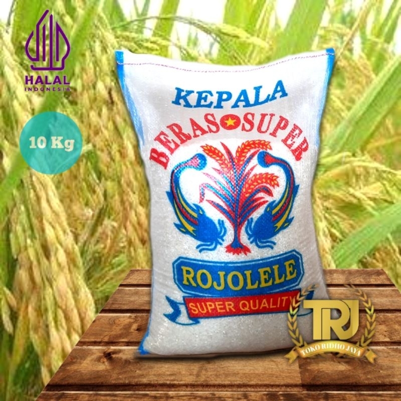 

BERAS SLYP SUPER ROJOLELE 10 KG MUTU TERJAMIN, ENAK, PULEN & LEZAT