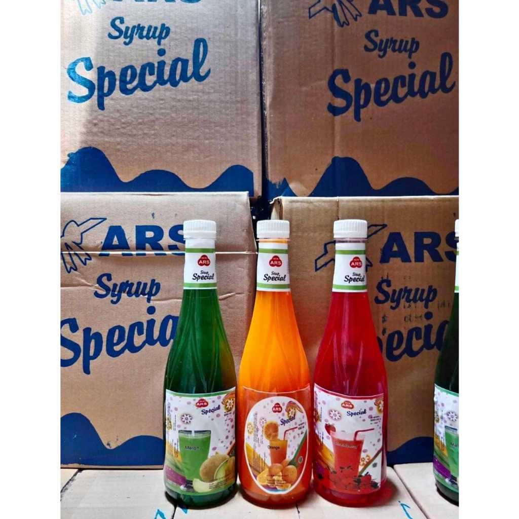 

SIRUP ARS BEST SELLER 650ml SYRUP SPESIAL ANEKA RASA JERUK MELON NANAS