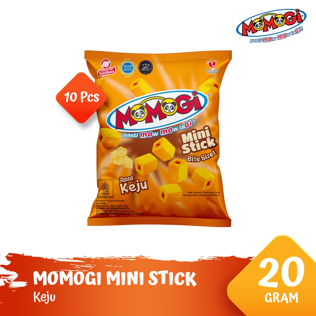 

Momogi Mini Stick Keju - 20gr / 70gr