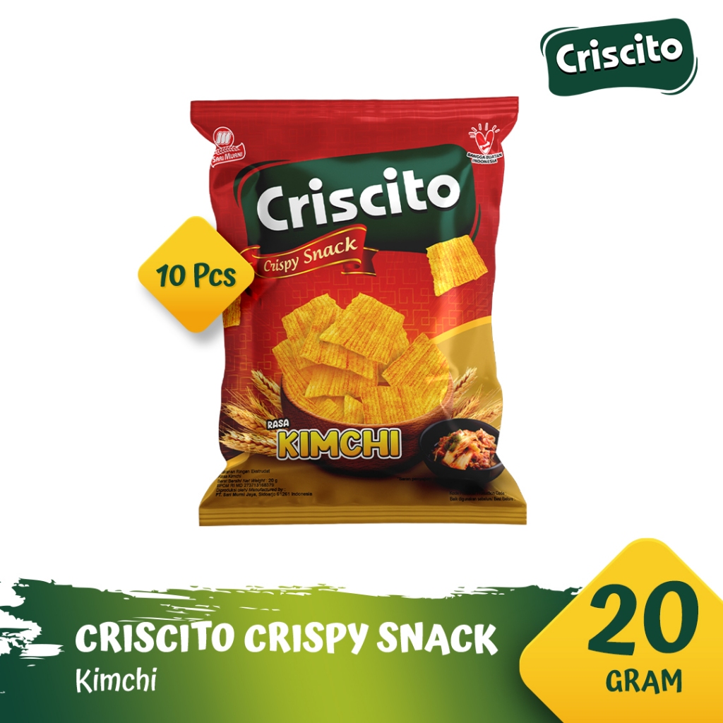 

Criscito Crispy Snack Kimchi 20gr