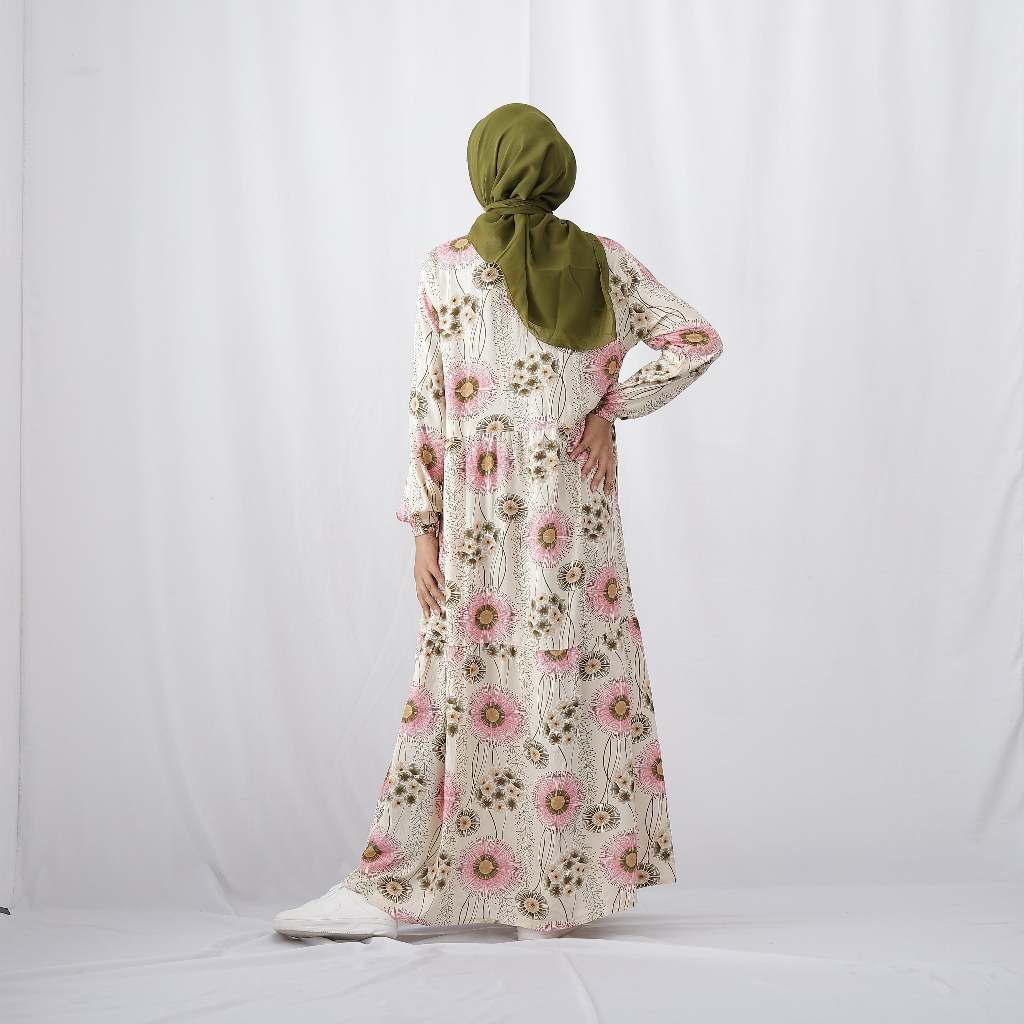 MyOutfit - Baju Gamis Wanita Dewasa Panjang Bahan Katun Rayon Motif Busui Model G2-3