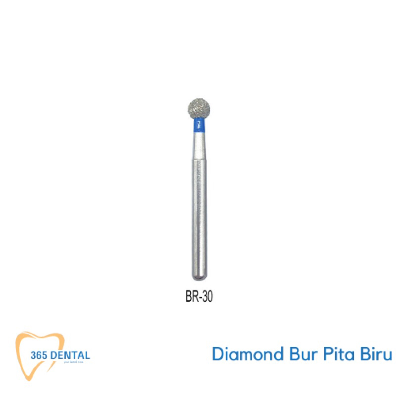 BR 30-Dental Diamond Bur - Round Bur High Speed