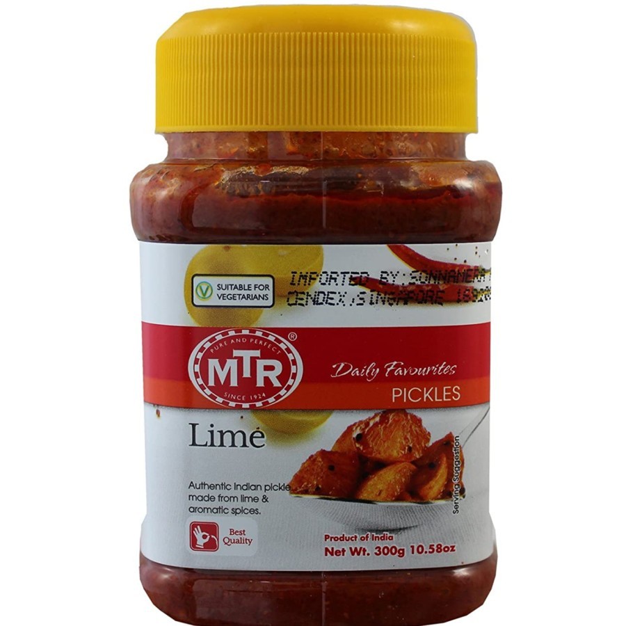 

LIME PICKLES MTR 300G / Acar Jeruk Nipis / Acar India