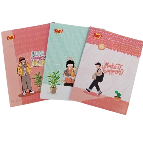 

AFU238 1 Pack 1 Pcs Buku Tulis Murah YOU by Kiky Isi 38 Lembar