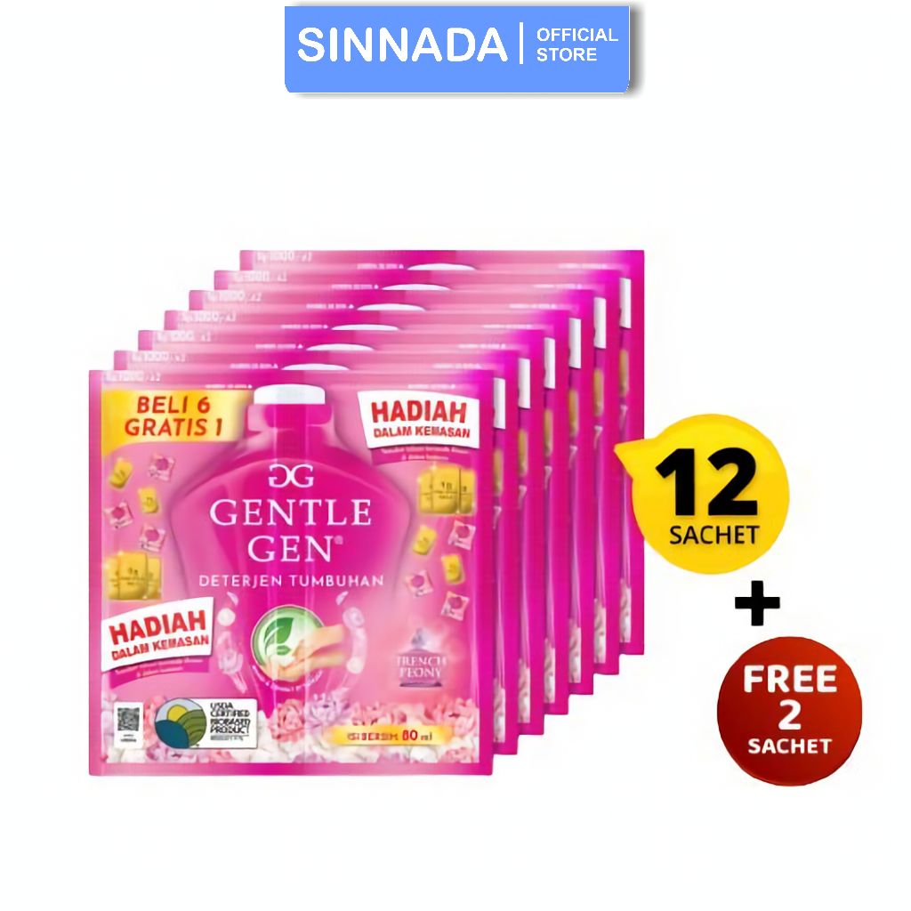 DETERJEN CAIR GENTLE GEN SACHET 80ml
