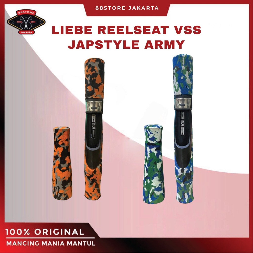 88storejakarta Liebe Reelseat set busa eva joran custom japstyle vss army
