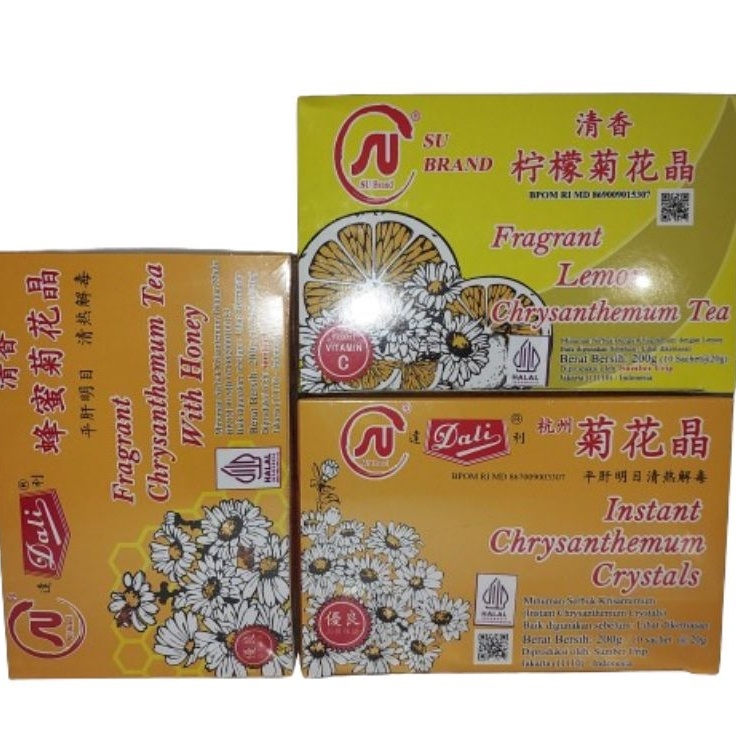 

STAR Dali chrysanthemum tea SU JiHua Jing 1sachet teh kembang krisan teh bunga seruni untuk panas dalam