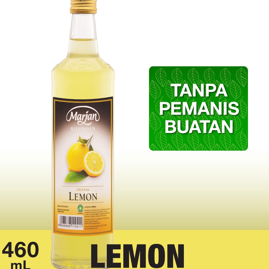 

D2289 Marjan Boudoin Syrup Lemon 46ml