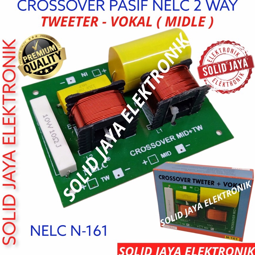 Murah KIT CROSSOVER 2 WAY TWEETER  VOKAL N161 CROSSOVER PASIF 2 WAY CROSSOVER CROSOVER CROSOFER CROS