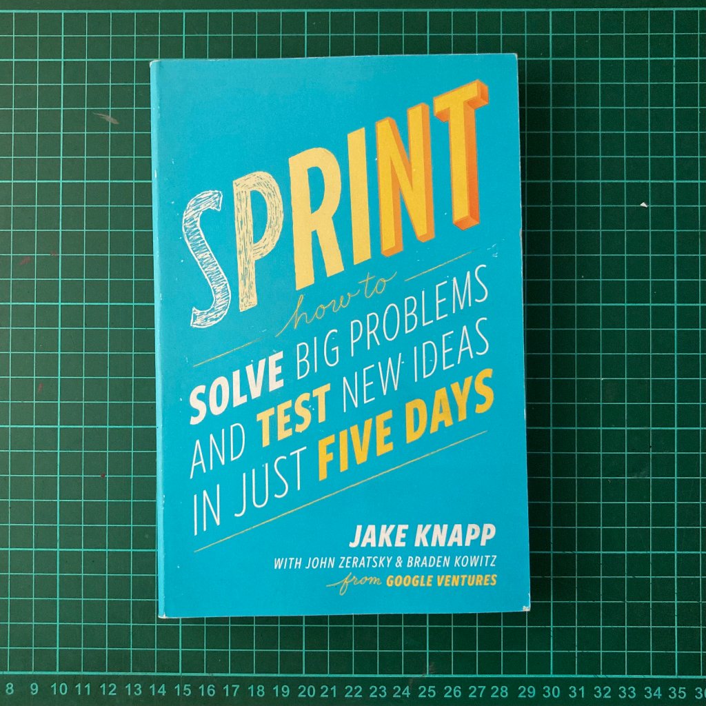 Buku Sprint by Jake Knapp English