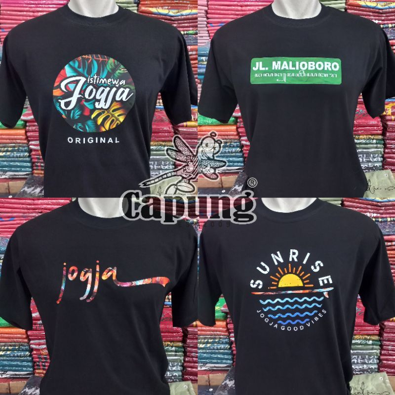 KAOS JOGJA MALIOBORO | BAJU JOGJA DEWASA