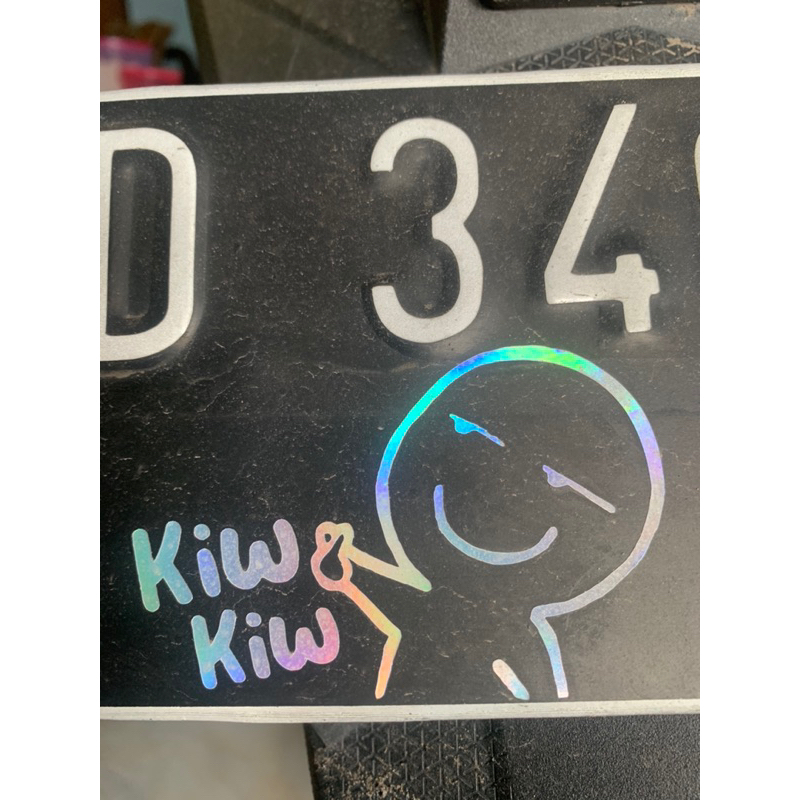 

Stiker Cutting Viral Kiw Kiw