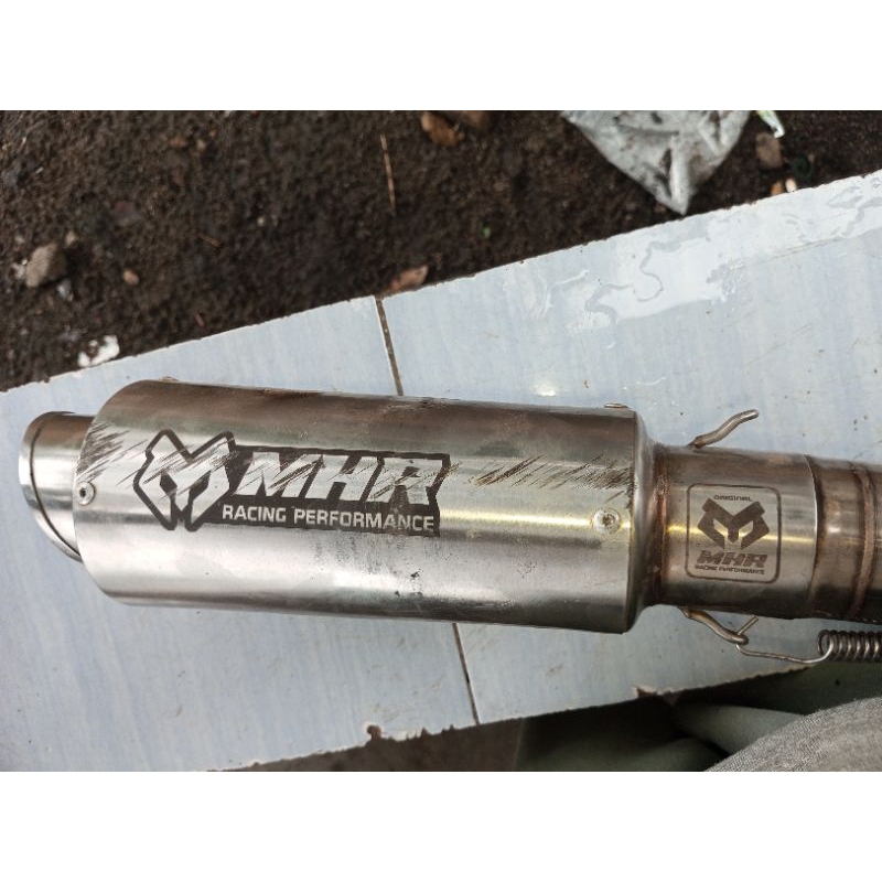 KNALPOT RACING MERK MHR ORIGINAL 100%