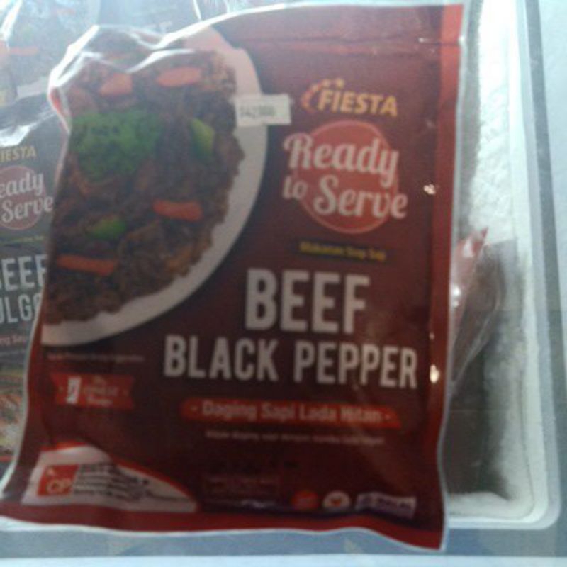 

Fiesta Ready to Serve Beef Black Pepper