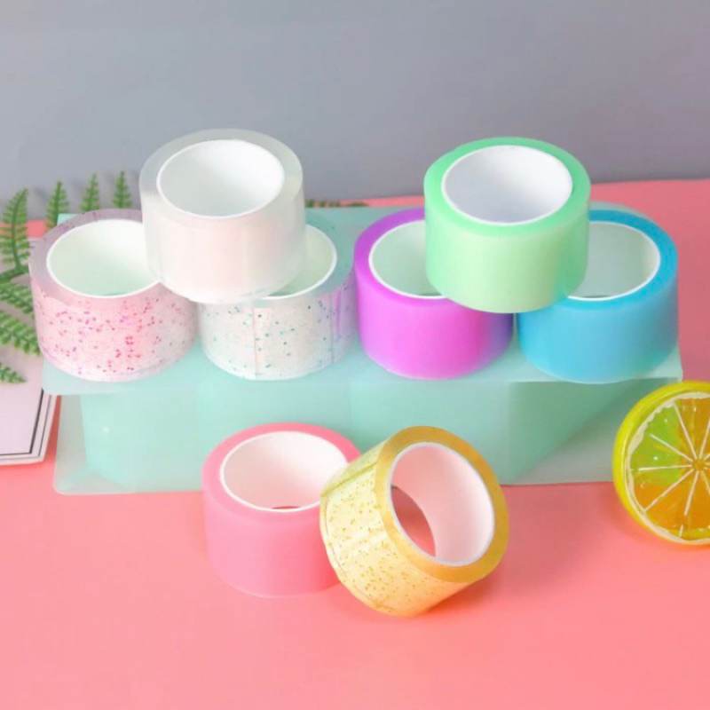 

Double Tape Colorful High Sticky / 3 Meter Roll Sticky Ball Tape