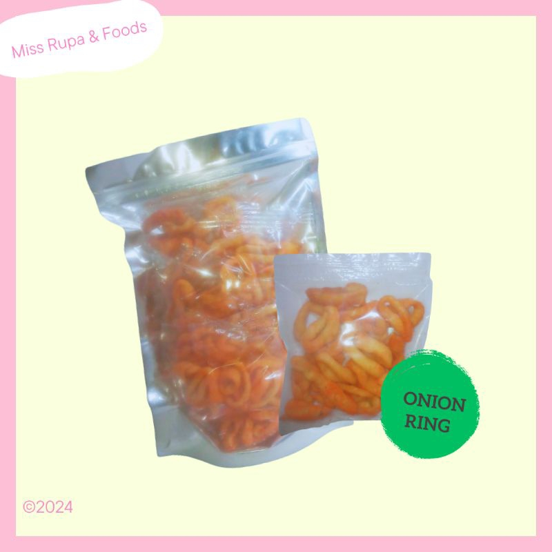 

Kue Bawang Pangsit Onion Ring Snack