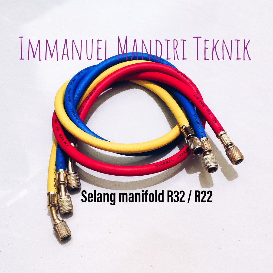 Selang manifold R32/R22 / Selang ac manifold R32/R22