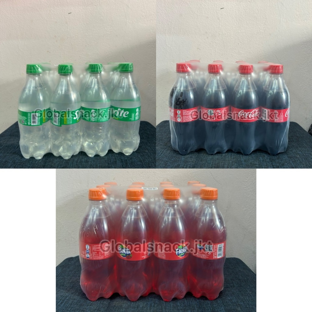 

[ 12 BOTOL = 1 LUSIN ] COCA COLA / FANTA / A&W SODA / SPRITE - MINUMAN SODA