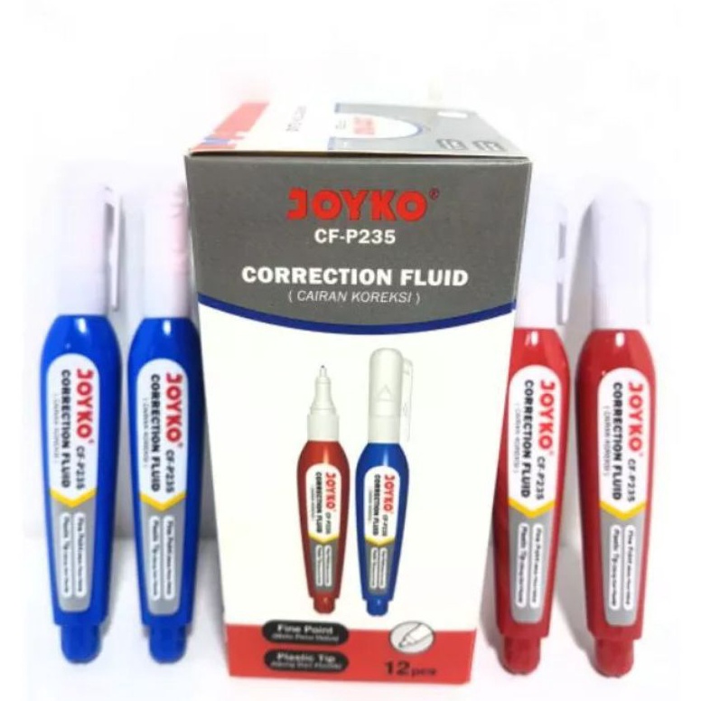 

OKT129 Free Ongkir Correction FluidTipex cair Joyko CfP235 1pak12pcs