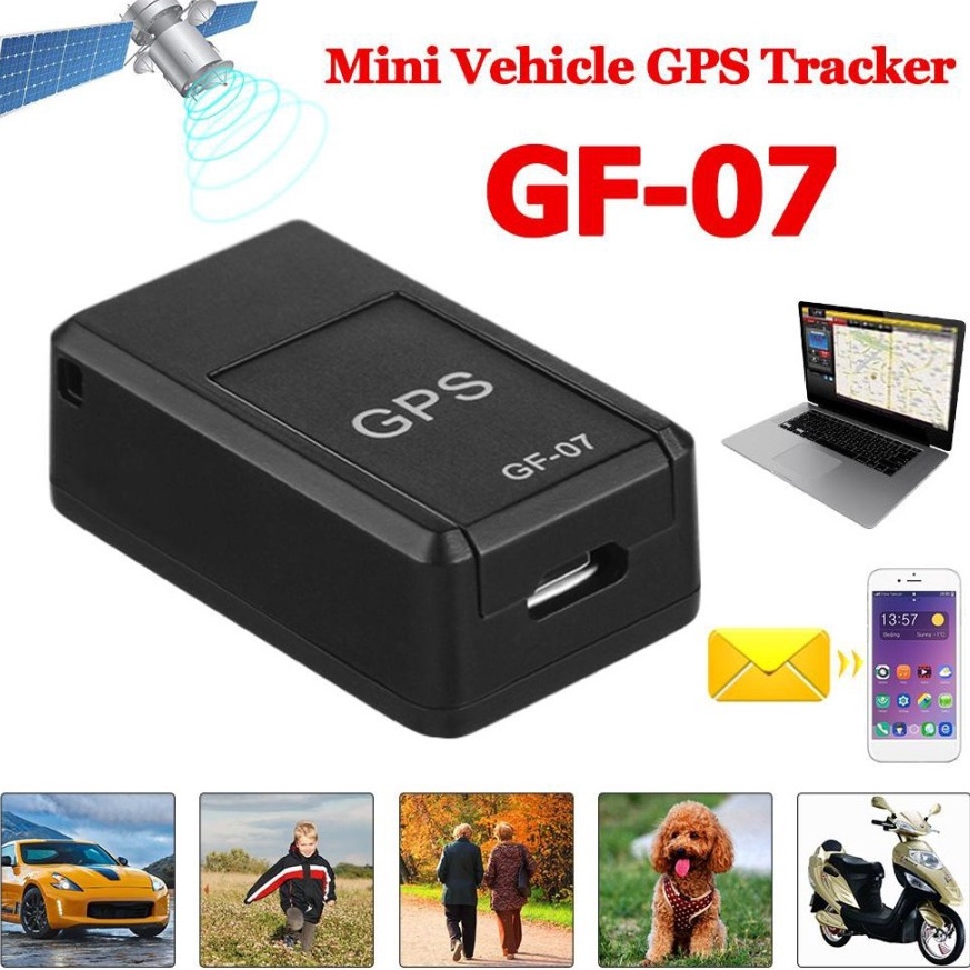 BEST PRODUCT Alat Pelacak Lokasi Mobil Motor GPS GF7 Tracker Mini Alat Pelacak Lokasi Mobil Motor Tr