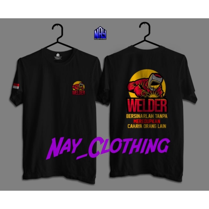 kaos welder indonesia distro murah