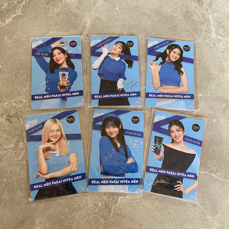 Photocard JKT48 x Nivea ttd member