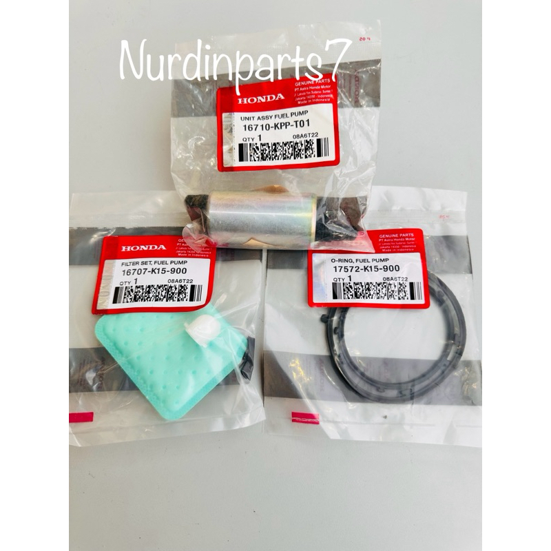 Rotak + Pempes + oring Fuel pump CB 150 Old Original CB 150r Lama KPP