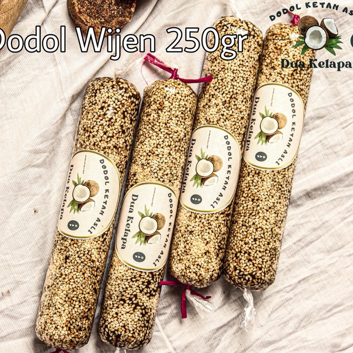 

77 Dodol betawi wijen 25gr Khas Tangerang Fresh Legit