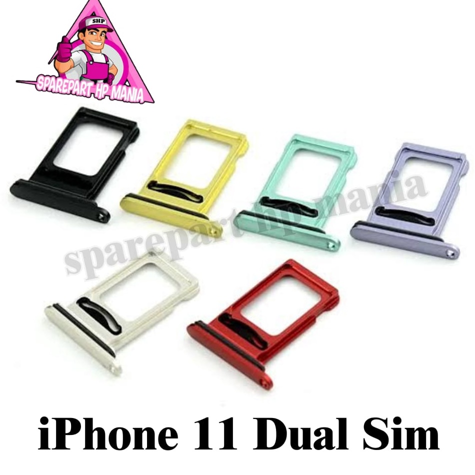 CHEKOUT SLOT SIM TRAY IPHONE 11 DUAL SIMCARD SIMLOCK TEMPAT SIM CARD SIMTRAY