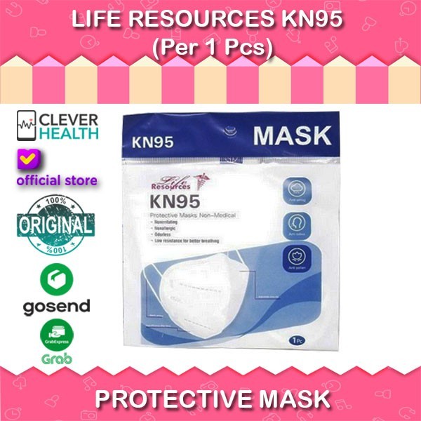 Paket usaha reseller Life Resources KN95 100 Pcs