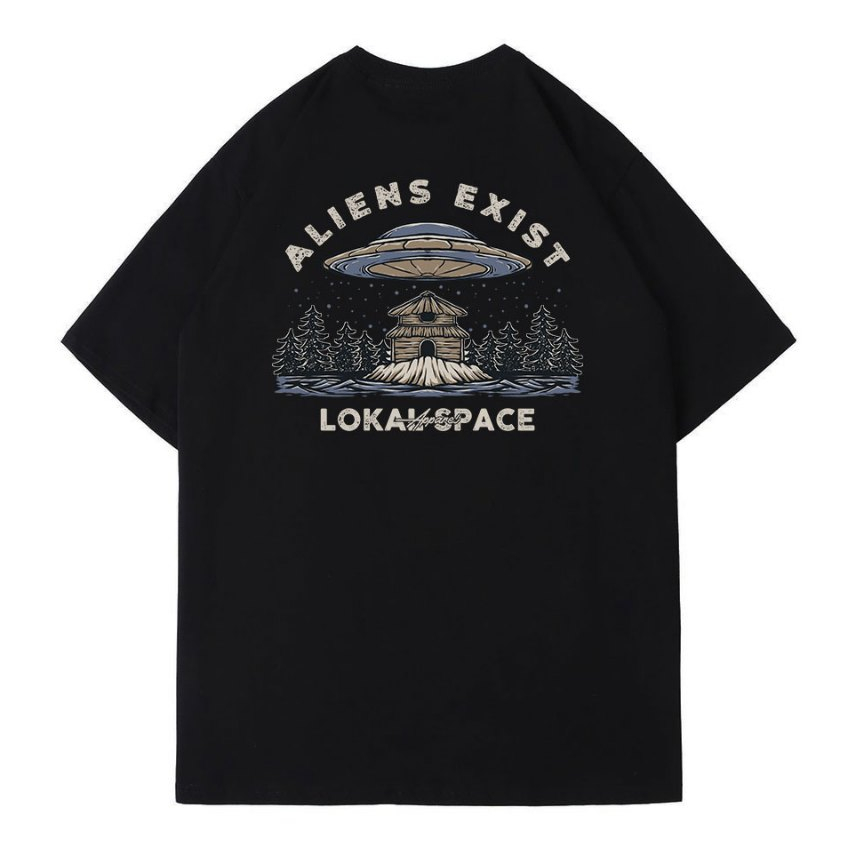 LOKALSPACE - Tshirt Kaos Aliens Exist