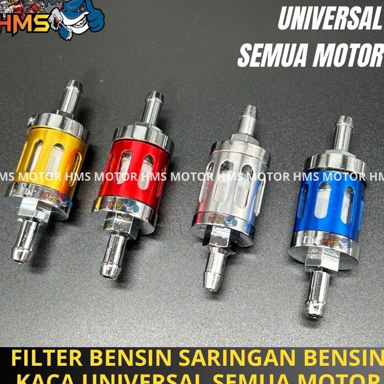 Terbaik FILTER BENSIN SARINGAN BENSIN KACA UNIVERSAL SEMUA MOTOR