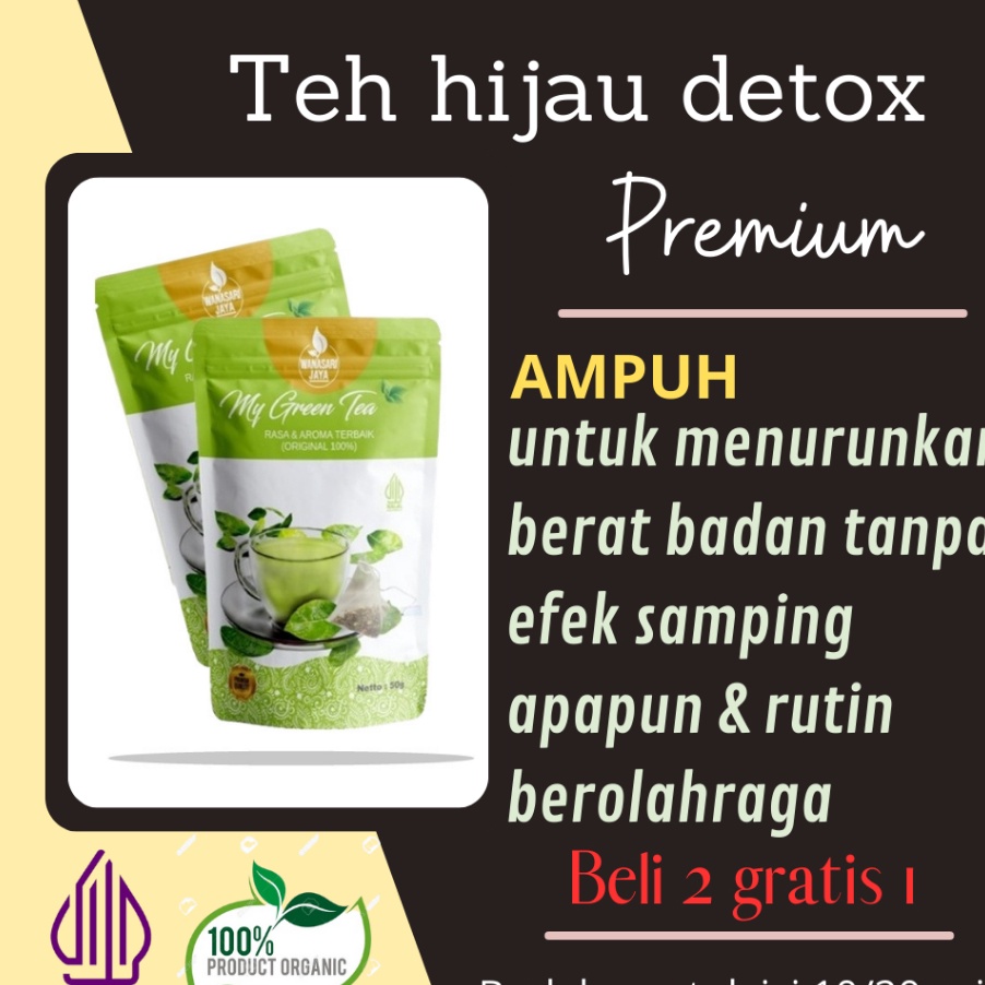 

Ready Stok TEH HIJAU DIET ASLI MINUMAN PELANGSING BERAT BADAN AMPUH CEPAT MINUMAN DIET PENGURUS BADAN SLIMMING TEA DETOX GREN