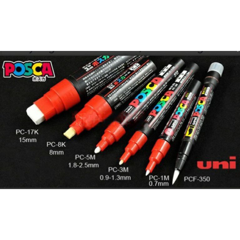 

YFV746 88 Uni posca poster Paint Marker pens harga 1pcs